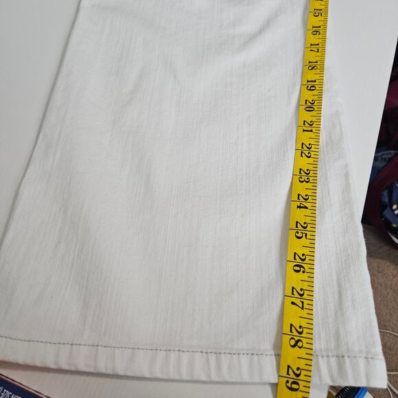 Womens Just My Size White Modern Bootcut Jeans Plus Sz 24W Average Stretch Denim - Picture 8 of 8
